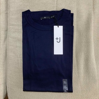ユニクロ(UNIQLO)の貴重　ユニクロ　プラスJ  スーピマコットンオーバーサイズT XL 未使用新品(Tシャツ(半袖/袖なし))