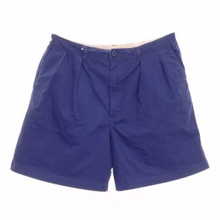 ビームス(BEAMS)の【中古】ビームス BEAMS コットン ショートパンツ ネイビー【サイズL】【メンズ】(ショートパンツ)