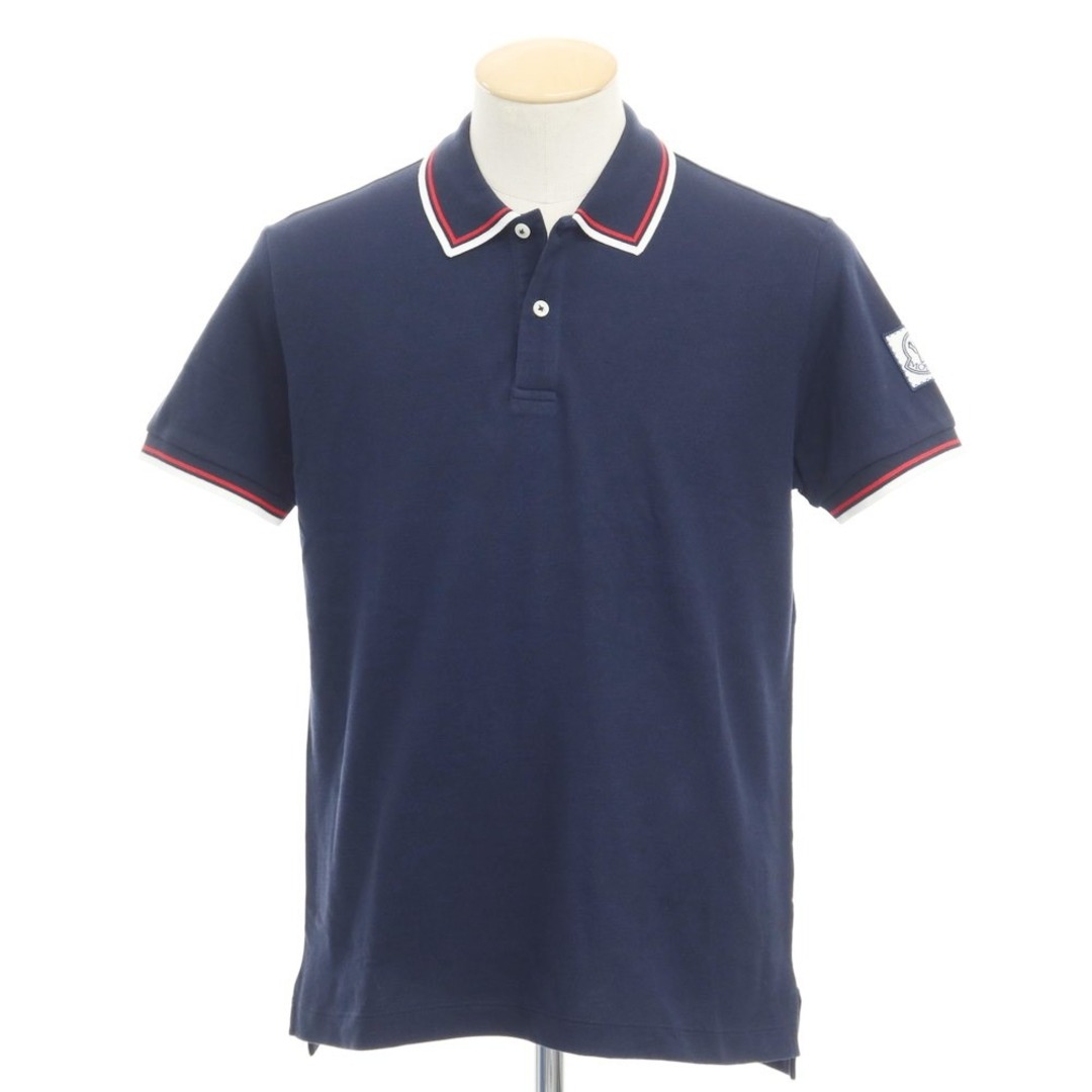 モンクレール ポロシャツ polo ガムブルー 半袖 moncler 正規品