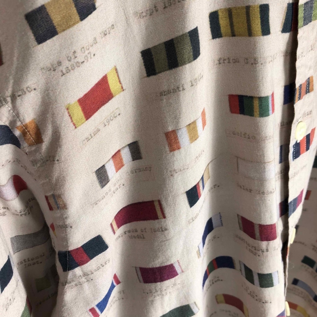 Paul Smith ポールスミス レア アンティーク 総柄 長袖シャツ メンズ
