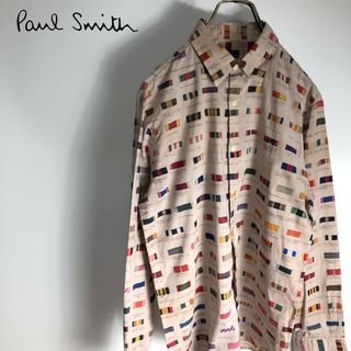 Paul Smith ポールスミス レア アンティーク 総柄 長袖シャツ メンズ