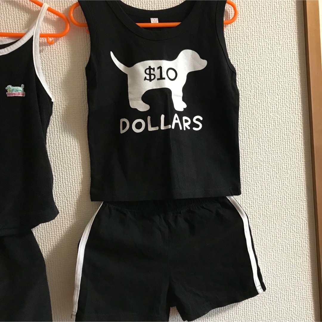 未使用品　キュートなセットアップ　2セット キッズ/ベビー/マタニティのキッズ服男の子用(90cm~)(Tシャツ/カットソー)の商品写真