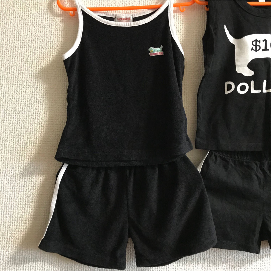 未使用品　キュートなセットアップ　2セット キッズ/ベビー/マタニティのキッズ服男の子用(90cm~)(Tシャツ/カットソー)の商品写真