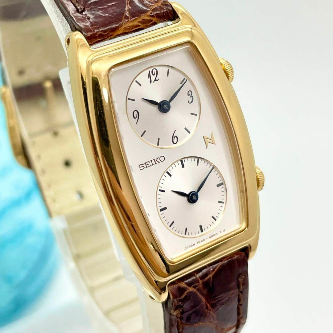 SEIKO(セイコー)の448 SEIKO セイコー時計　レディース腕時計　デュアルタイム　アンティーク レディースのファッション小物(腕時計)の商品写真