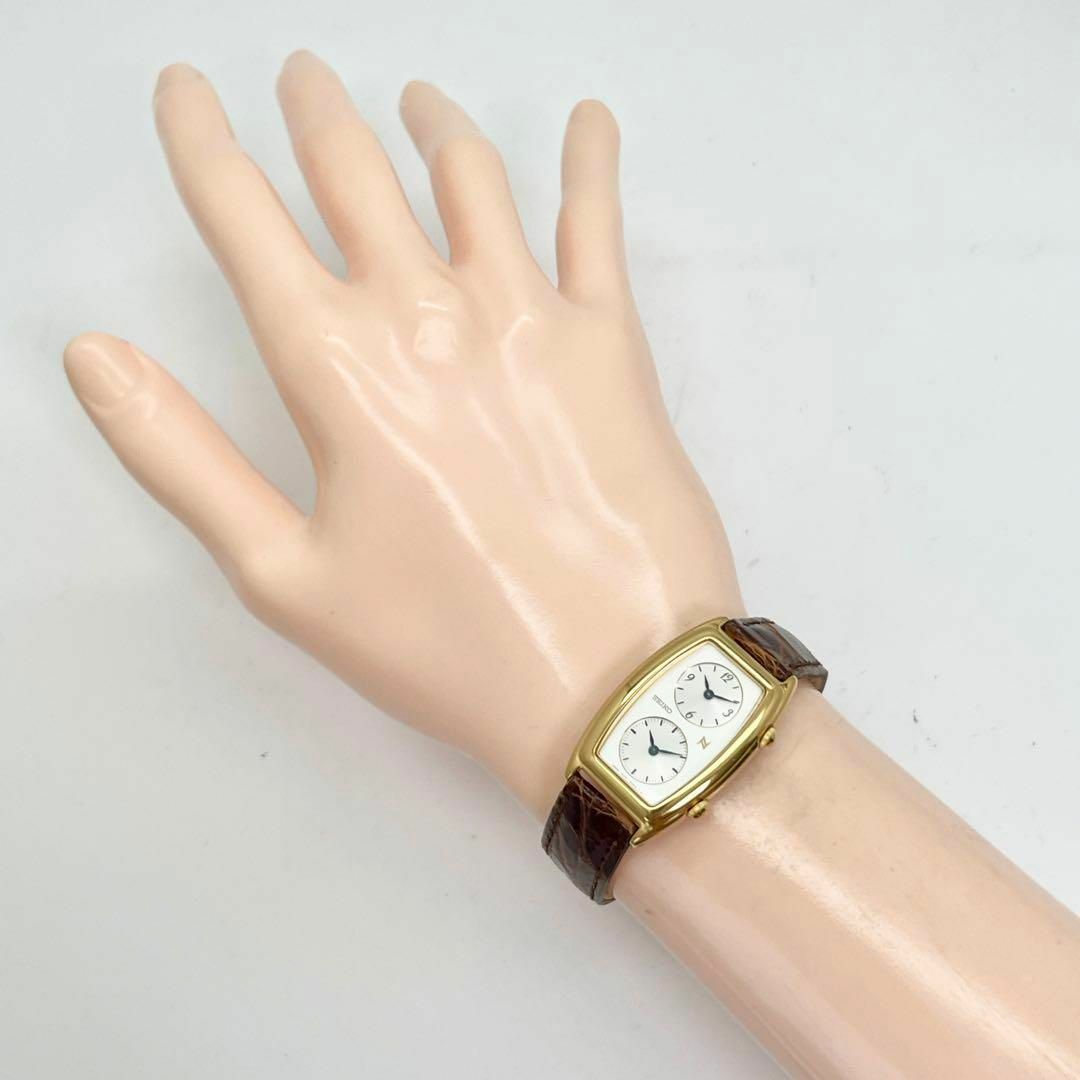448 SEIKO セイコー時計　レディース腕時計　デュアルタイム　アンティーク 3