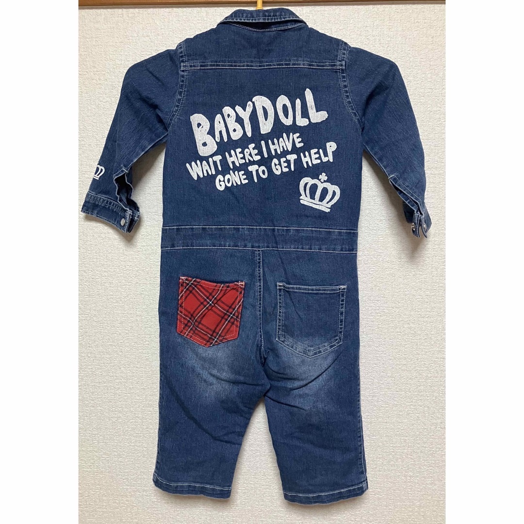 BABYDOLL(ベビードール)のBABYDOLL ロンパース 90サイズ キッズ/ベビー/マタニティのキッズ服男の子用(90cm~)(その他)の商品写真