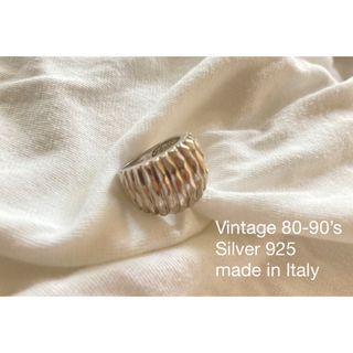 90s vintage ring silver925