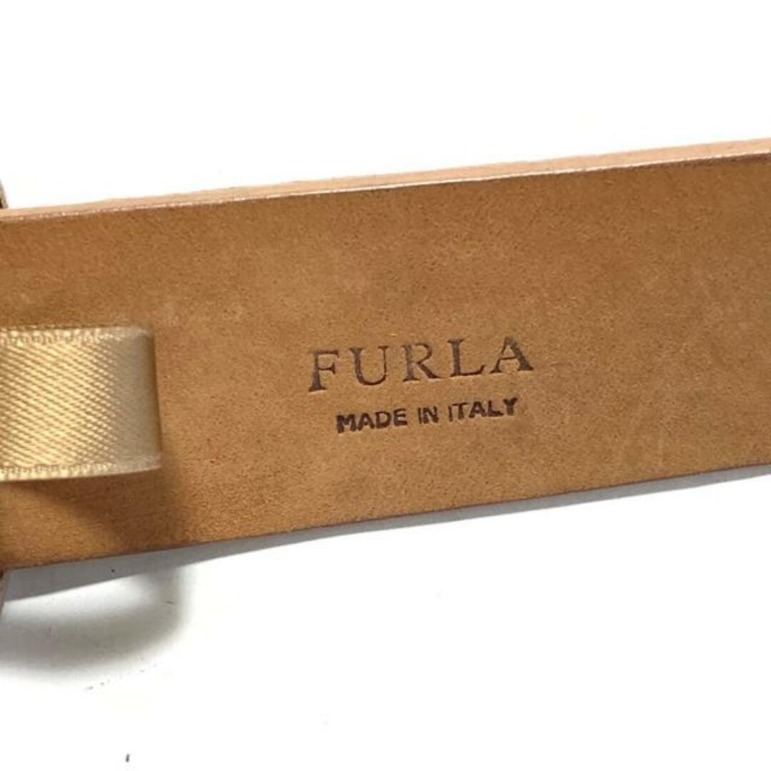 Furla(フルラ)のフルラ ベルト - ピンクベージュ×シルバー レディースのファッション小物(ベルト)の商品写真