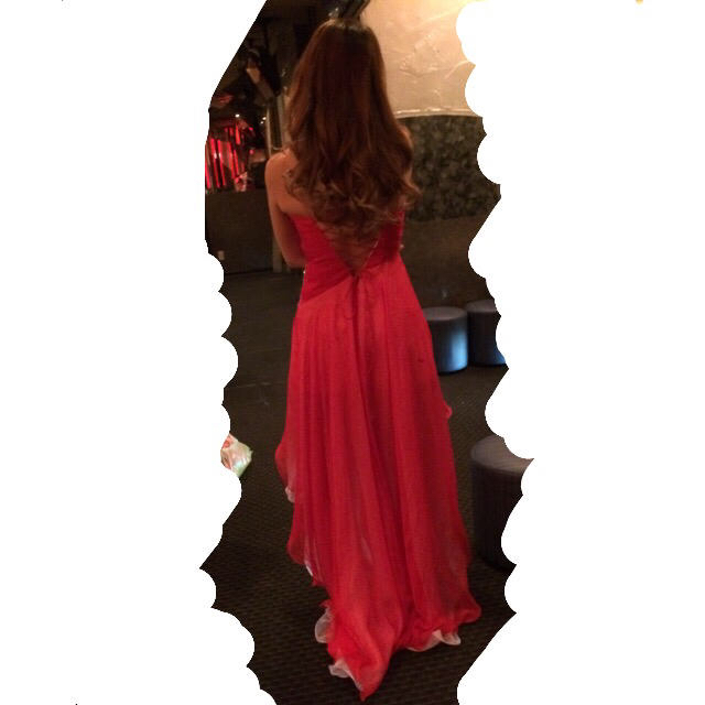 Andy(アンディ)のキャバドレス イベント 赤ドレス レディースのフォーマル/ドレス(ナイトドレス)の商品写真