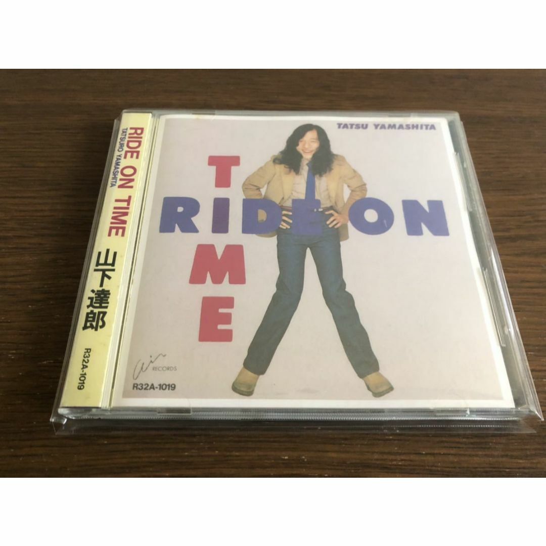 折込帯】「RIDE ON TIME」山下達郎 旧規格 消費税表記なし 帯付属 ...