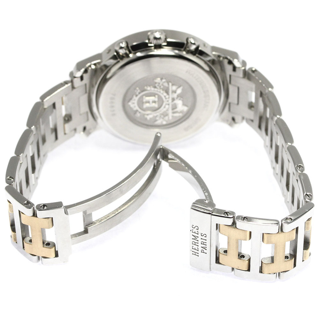 Hermes - エルメス HERMES CL1.920 クリッパー クロノグラフ クォーツ