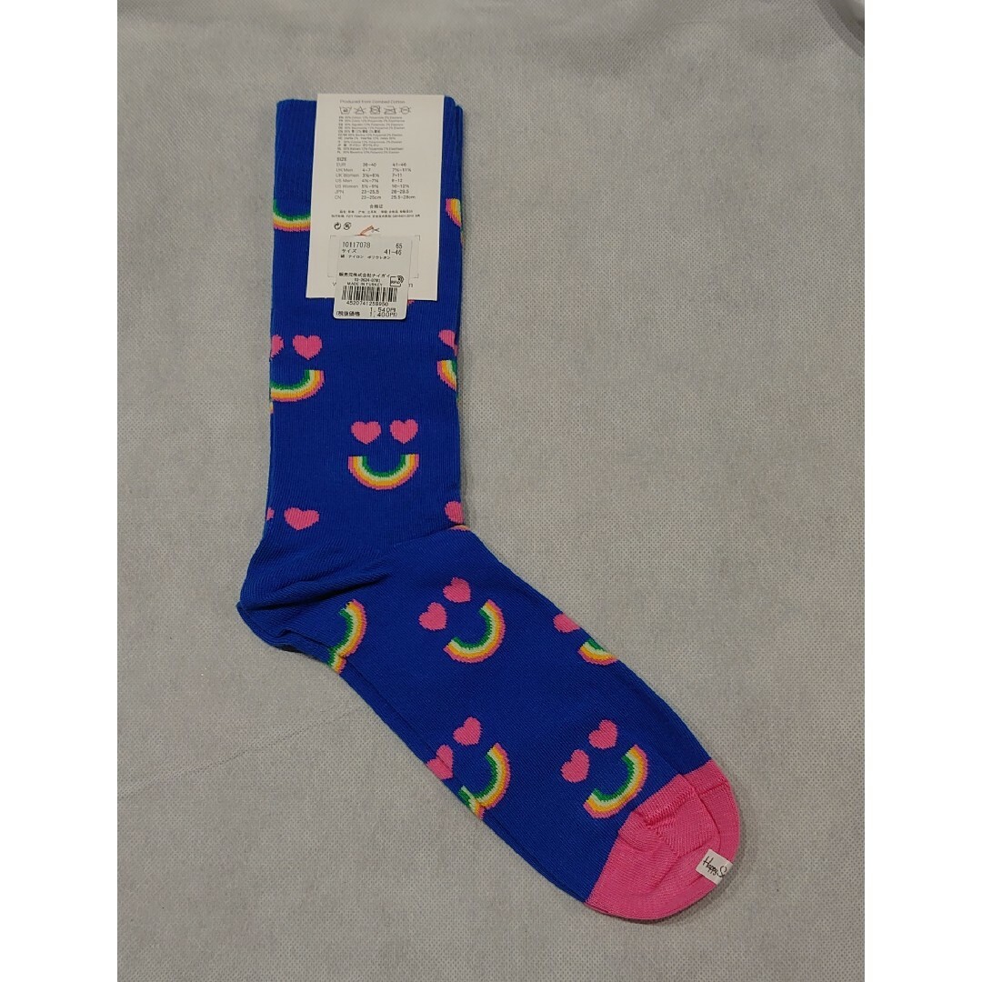 Happy Socks(ハッピーソックス)のHappy Socks 10117078 65 メンズのレッグウェア(ソックス)の商品写真