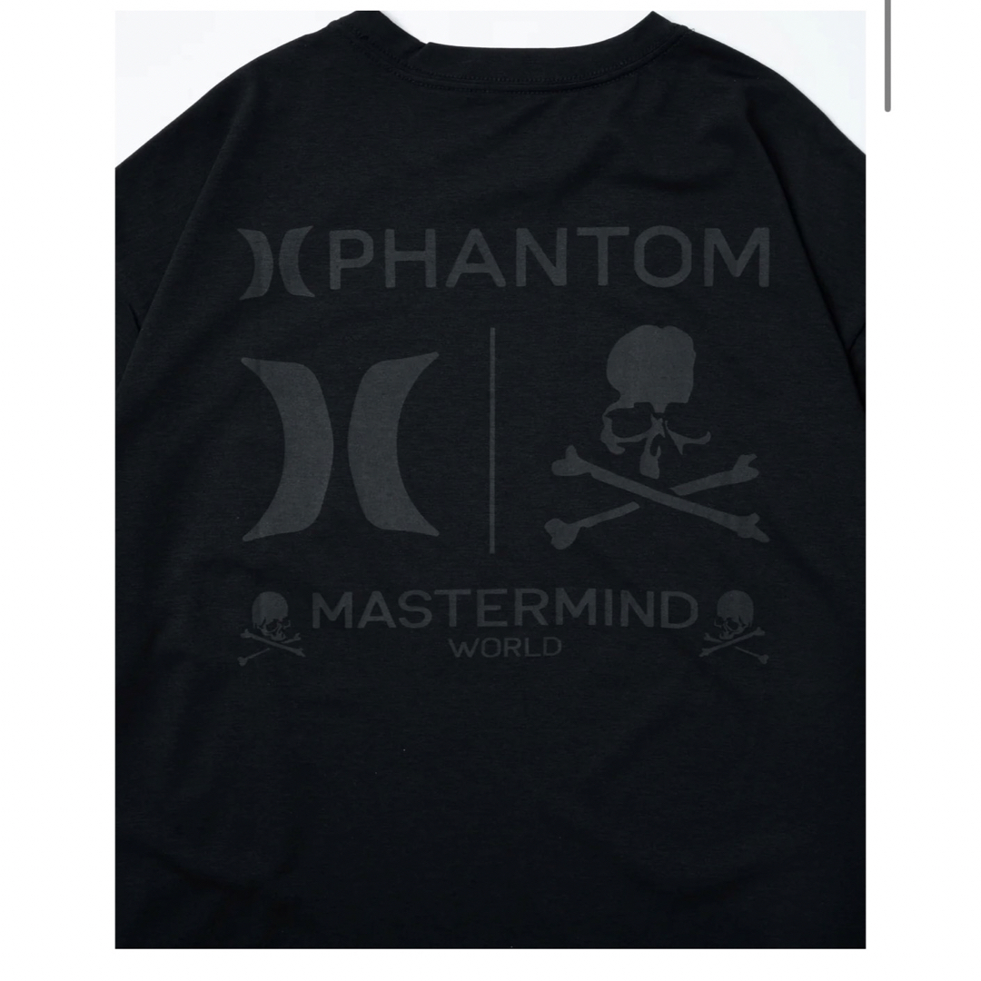 mastermind JAPAN(マスターマインドジャパン)の即日配送！Hurley × MASTERMIND WORLD Tシャツ 黒 メンズのトップス(Tシャツ/カットソー(半袖/袖なし))の商品写真