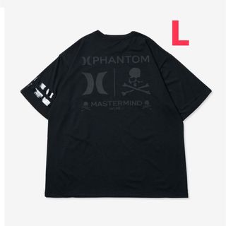 マスターマインドジャパン(mastermind JAPAN)の即日配送！Hurley × MASTERMIND WORLD Tシャツ 黒(Tシャツ/カットソー(半袖/袖なし))