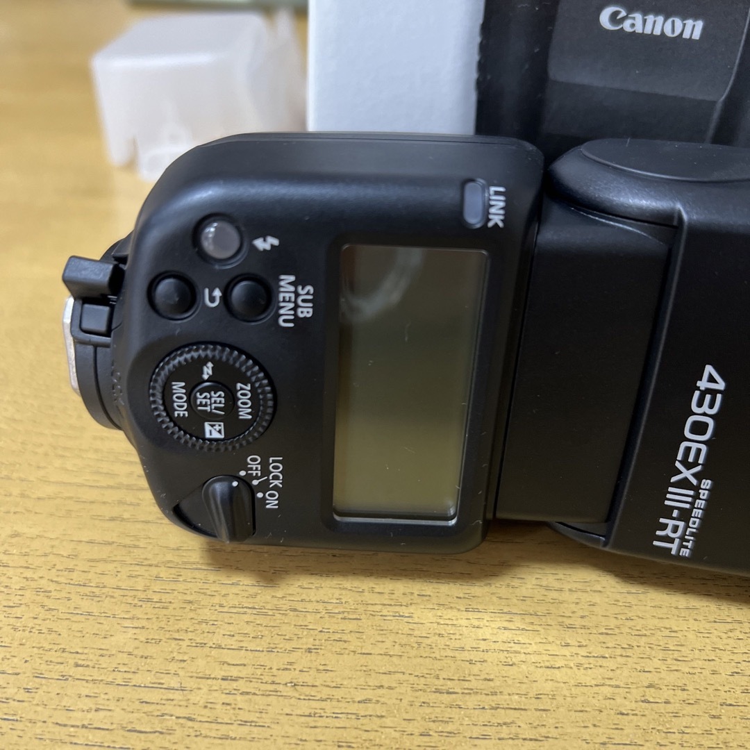 Canon(キヤノン)のCanon スピードライト 430EX III-RT スマホ/家電/カメラのカメラ(ストロボ/照明)の商品写真