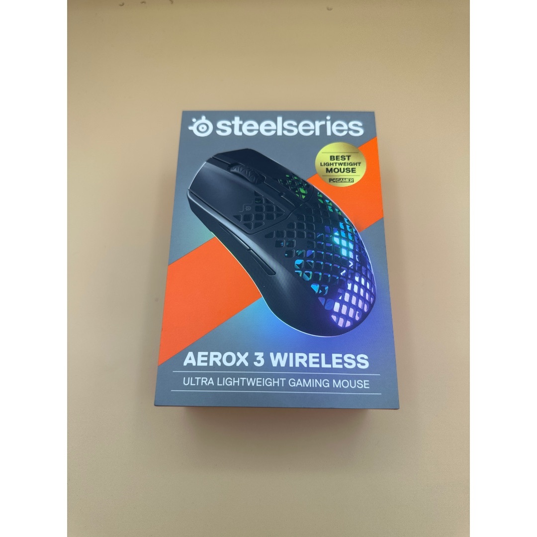 SteelSeries(スティールシリーズ)のAEROX 3 WIRELESS ONYX　※値下げ交渉ご勘弁ください スマホ/家電/カメラのPC/タブレット(PC周辺機器)の商品写真