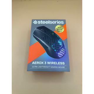 スティールシリーズ(SteelSeries)のAEROX 3 WIRELESS ONYX　※値下げ交渉ご勘弁ください(PC周辺機器)