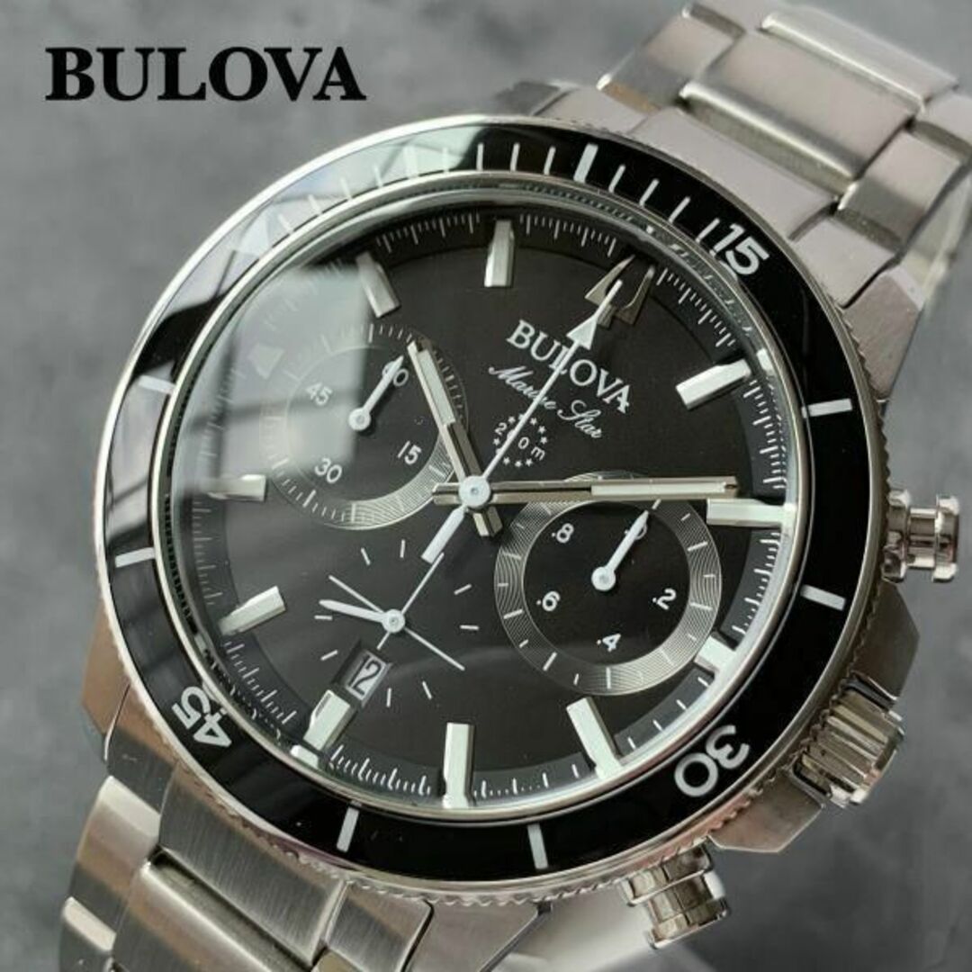 新品訳あり★Bulova ブローバ ダイバー クロノグラフ メンズ腕時計クォーツケース素材