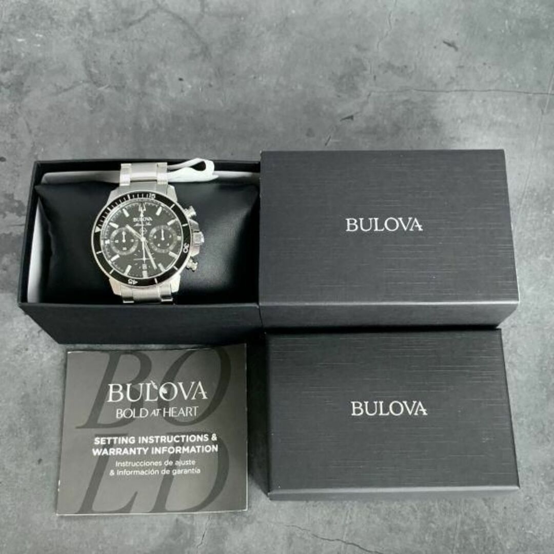 Bulova - 新品訳あり☆Bulova ブローバ ダイバー クロノグラフ メンズ