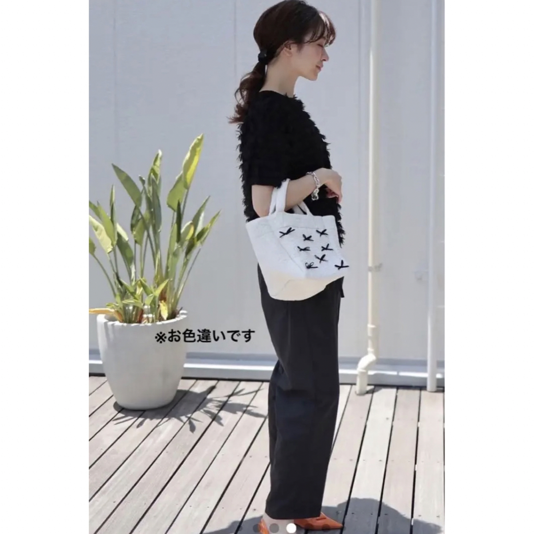 【新品未使用】Gypsohila Town Bag（S）Dark Greyリボントート