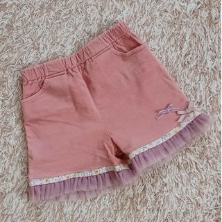 パンパンチュチュ(panpantutu)のサイズ110 パンパンチュチュ　裾フリルショートパンツ(パンツ/スパッツ)