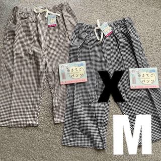 MYYM様専用。ゆるてこパンツ　ステテコ　M 　新品未使用タグ付き(ルームウェア)