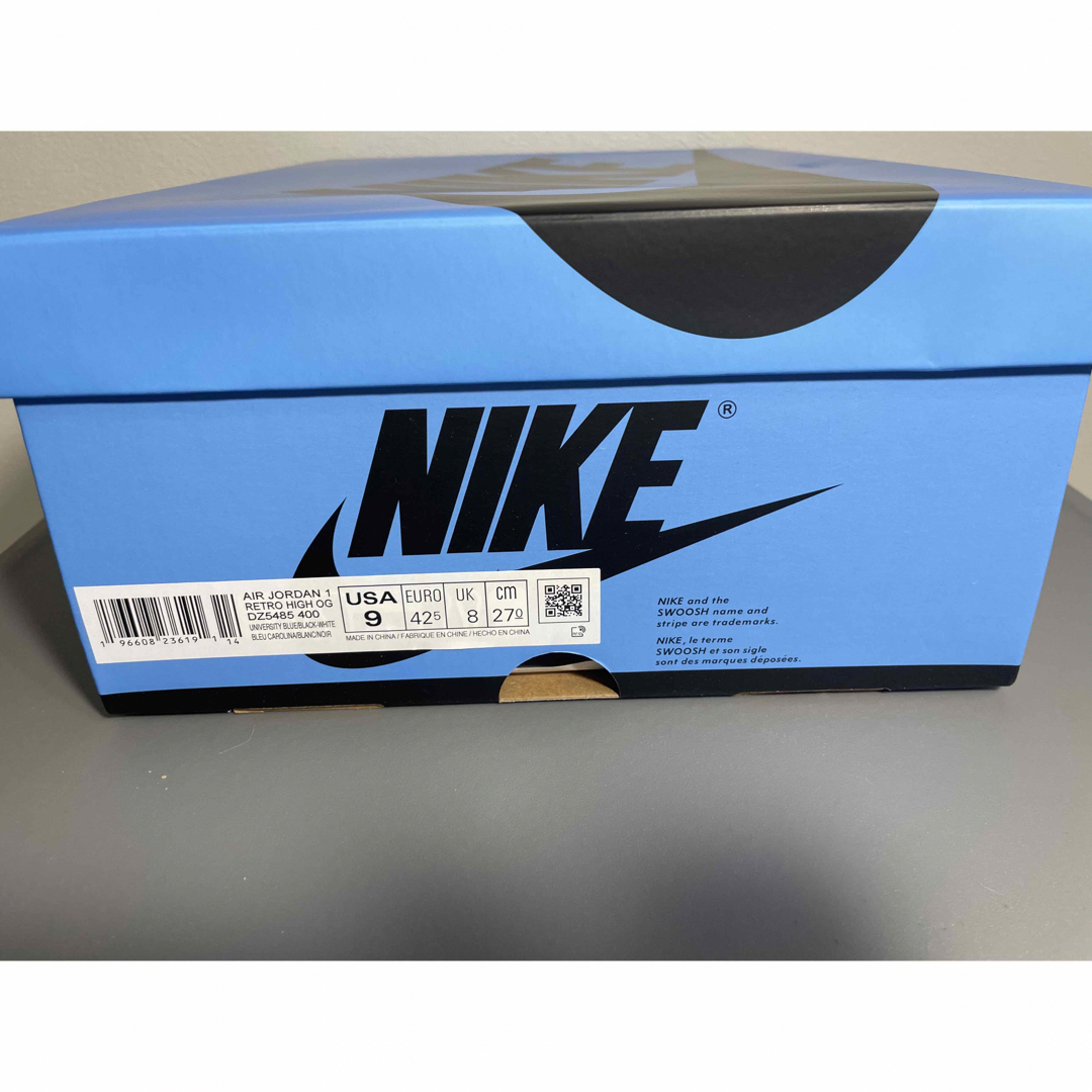 NIKE(ナイキ)のナイキ エアジョーダン1 レトロ ハイ OG  ユニバーシティブルー メンズの靴/シューズ(スニーカー)の商品写真