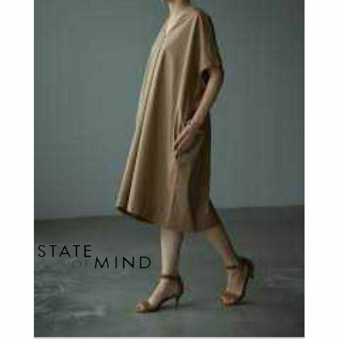 新品/タグ付き●STATE OF MIND V neck dress