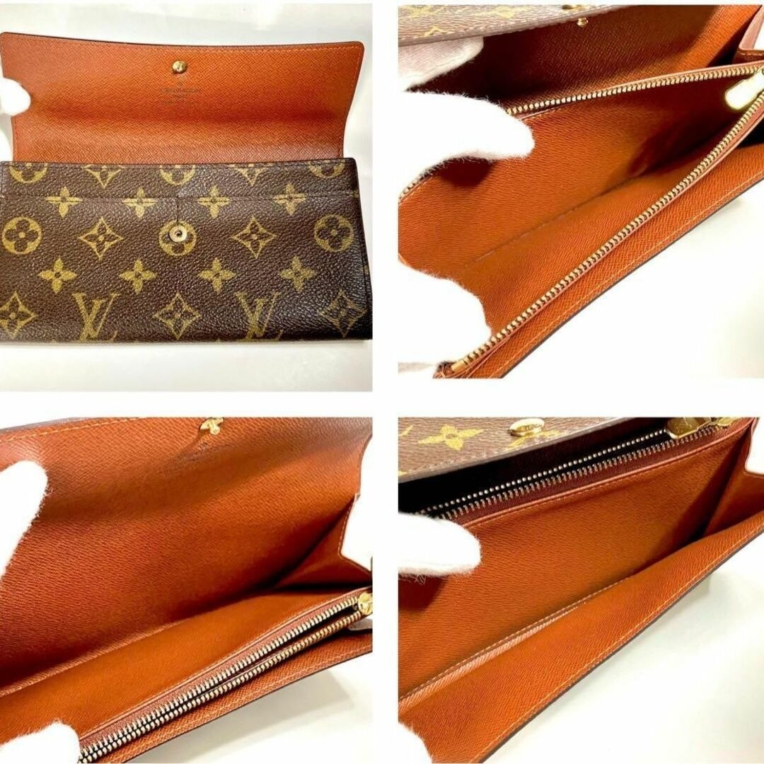 LOUIS VUITTON(ルイヴィトン)の【特別価格】極美品・希少❤︎LOUIS VUITTON クレディモノグラム長財布 レディースのファッション小物(財布)の商品写真