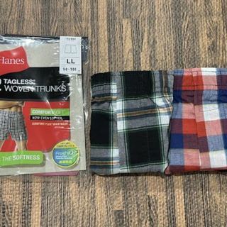 Hanes - 【新品】5枚 ヘインズ トランクス Mサイズ 綿100% 胴囲76 ...