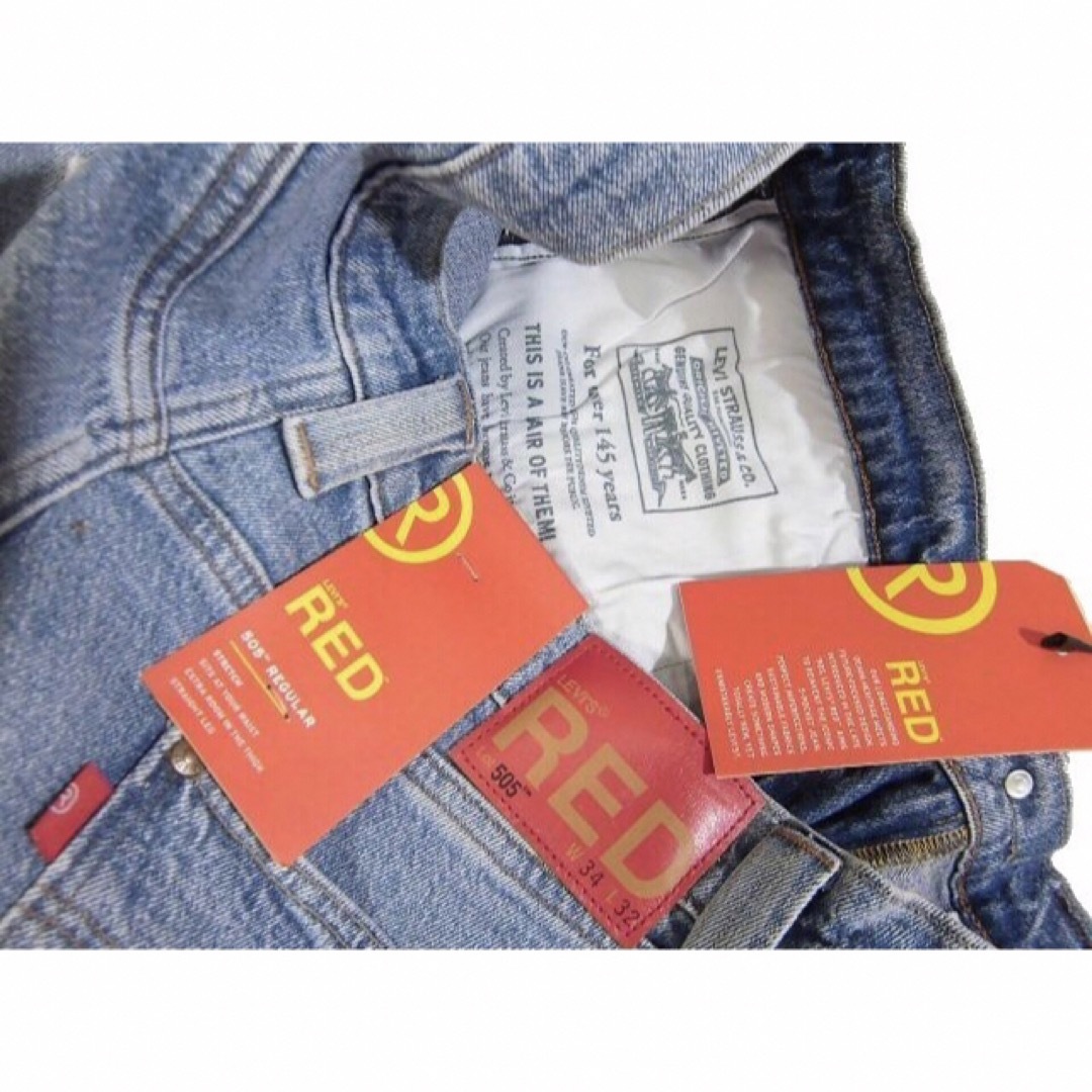 Levi's(リーバイス)の【Levi's／リーバイス】RED 505 レギュラーストレートジーンズ W34 メンズのパンツ(デニム/ジーンズ)の商品写真