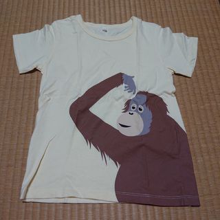 ムジルシリョウヒン(MUJI (無印良品))の無印良品 動物柄Tシャツ 120サイズ(Tシャツ/カットソー)