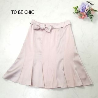 未着用トゥービーシック TO BE CHIC フレアスカート