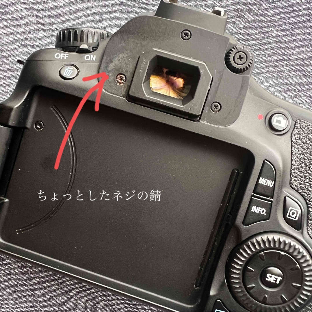 Canon EOS 60D 使える訳あり　 スマホ/家電/カメラのカメラ(デジタル一眼)の商品写真