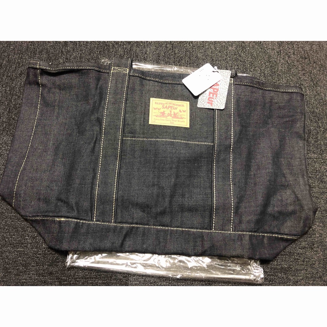 新品】SAPEur サプール GARMENT TOTE BAG デニムトートの通販 by 新品】SAPEur サプール GARMENT TOTE BAG デニムトートの通販 by