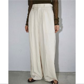 【美品 タグ付】38 Linen Gurkha Pants TODAYFUL