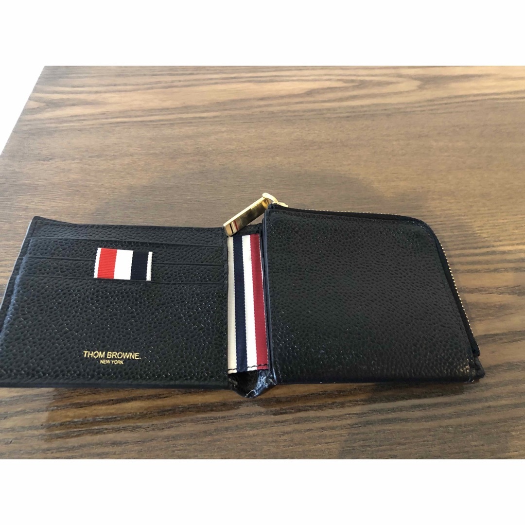 THOM BROWNE 財布 トムブラウン二つ折り財布 購入純正 メンズ | bca.edu.gr