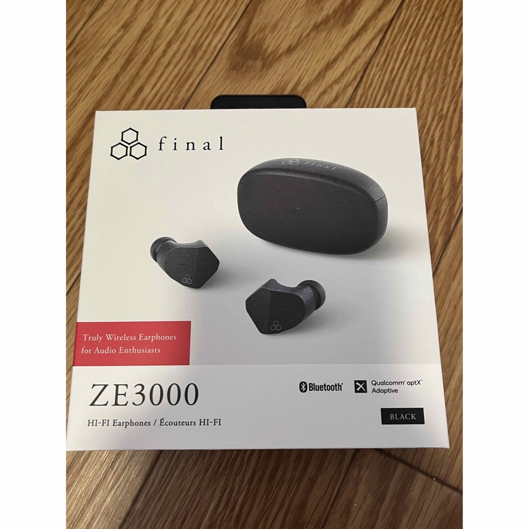 新品 未開封 final ZE3000 BLACK