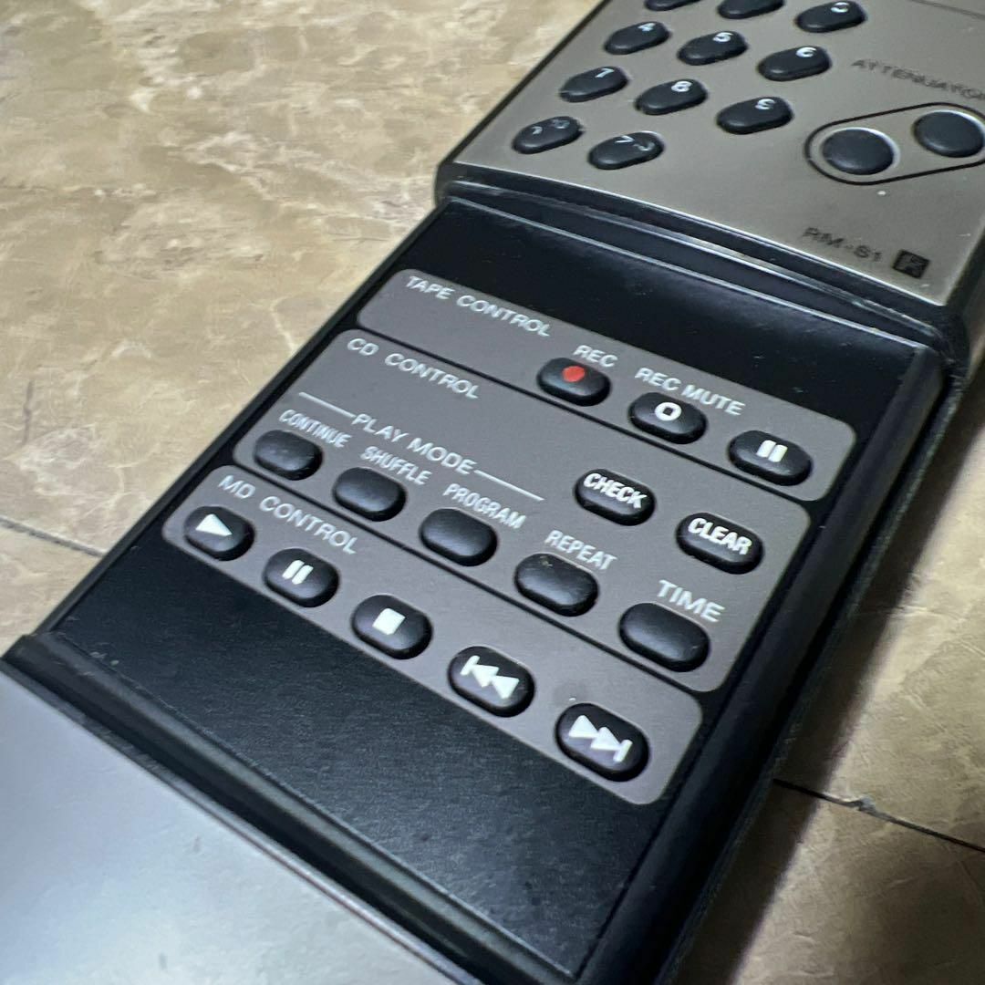 SONY - SONY RM-S1 プリアンプ 純正リモコン コンポSシリーズ SONY - SONY RM-S1 プリアンプ 純正リモコン コンポSシリーズ