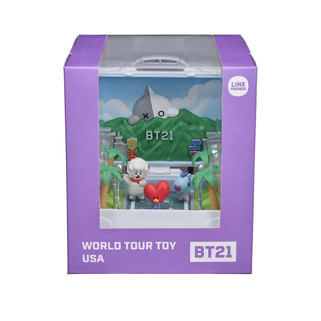 BTS BT21 ワールドツアートイ USA LINE FRIENDS