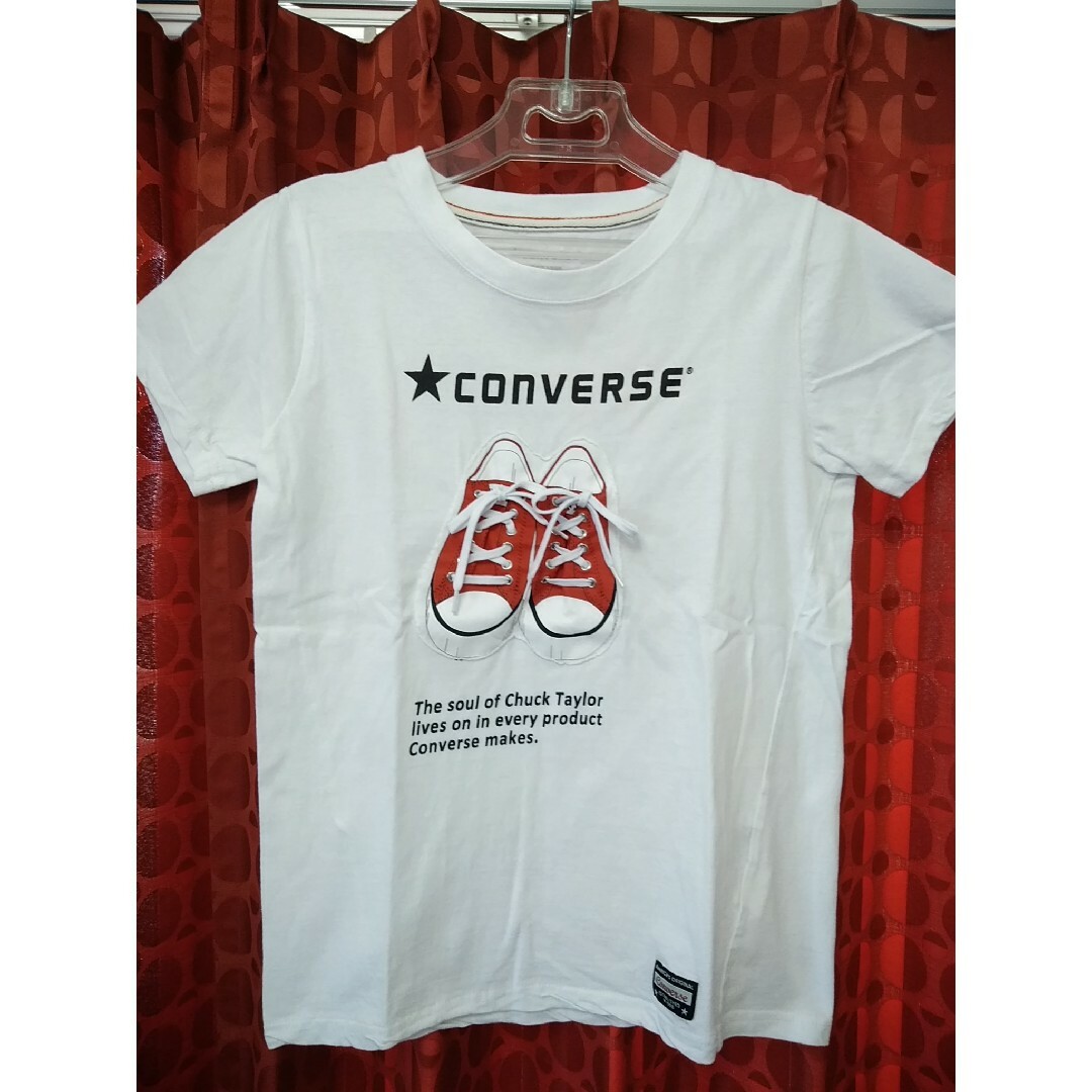 CONVERSE(コンバース)のレア品❗CONVERSEレディースTシャツ/M❗ レディースのトップス(Tシャツ(半袖/袖なし))の商品写真