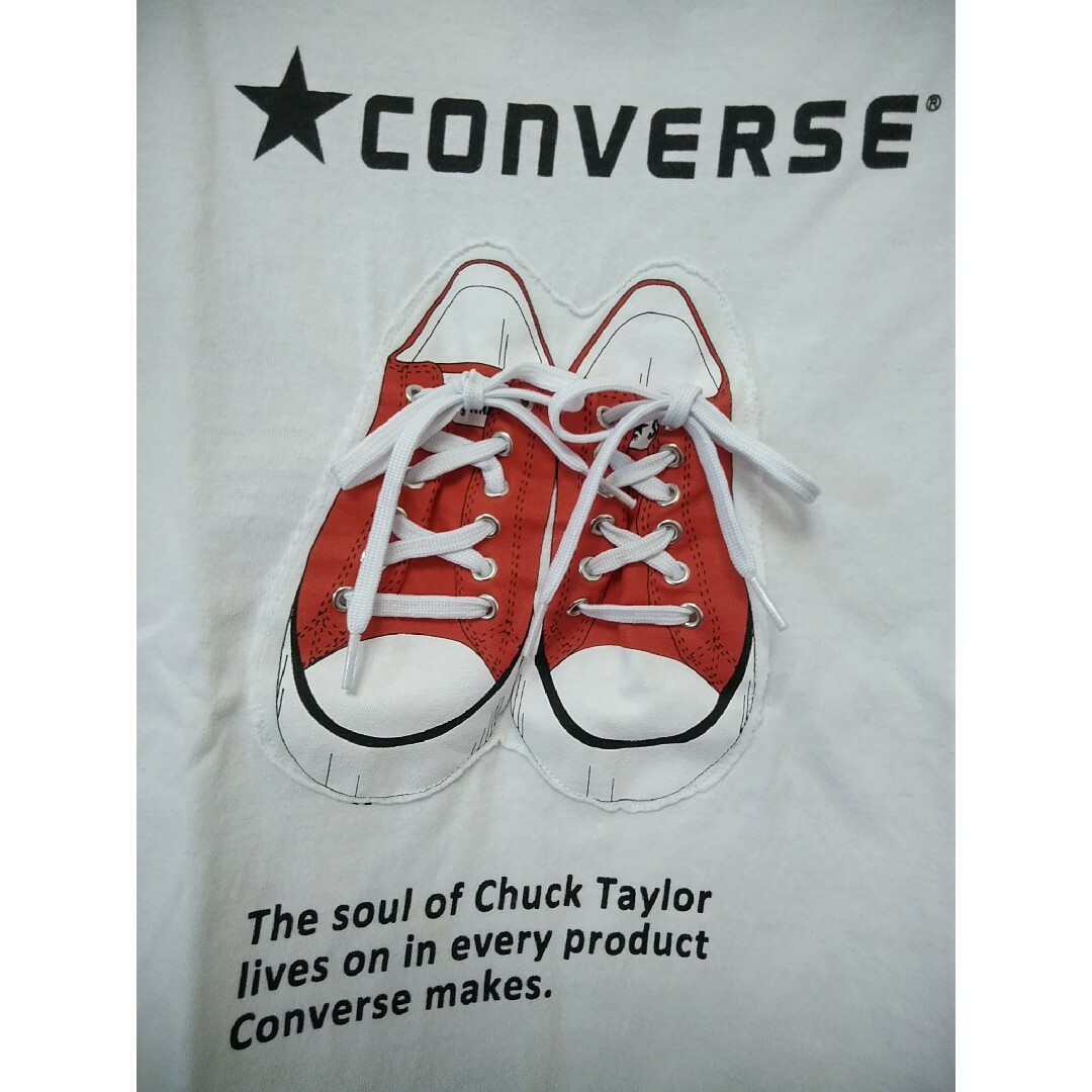 CONVERSE(コンバース)のレア品❗CONVERSEレディースTシャツ/M❗ レディースのトップス(Tシャツ(半袖/袖なし))の商品写真