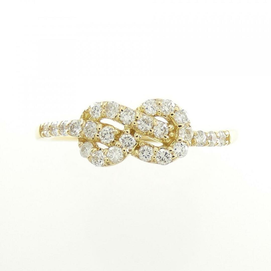 【リメイク】K18YG ダイヤモンド リング 0.24CT 1