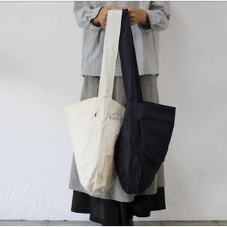 ホームスパン(homspun)のhomspun ホームスパンコットンショルダーBAG（大）(ショルダーバッグ)