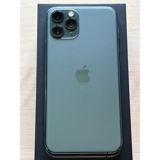 アップル(Apple)のiPhone11pro 512gb ミッドナイトグリーンSIMフリー　(スマートフォン本体)