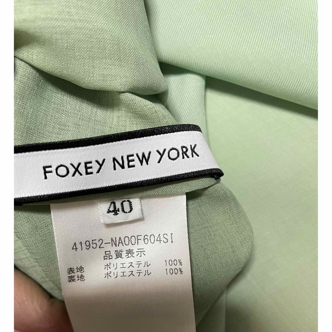 FOXEY(フォクシー)のFOXEY フォクシー　ペパーミント　ワンピース　40 レディースのワンピース(ひざ丈ワンピース)の商品写真