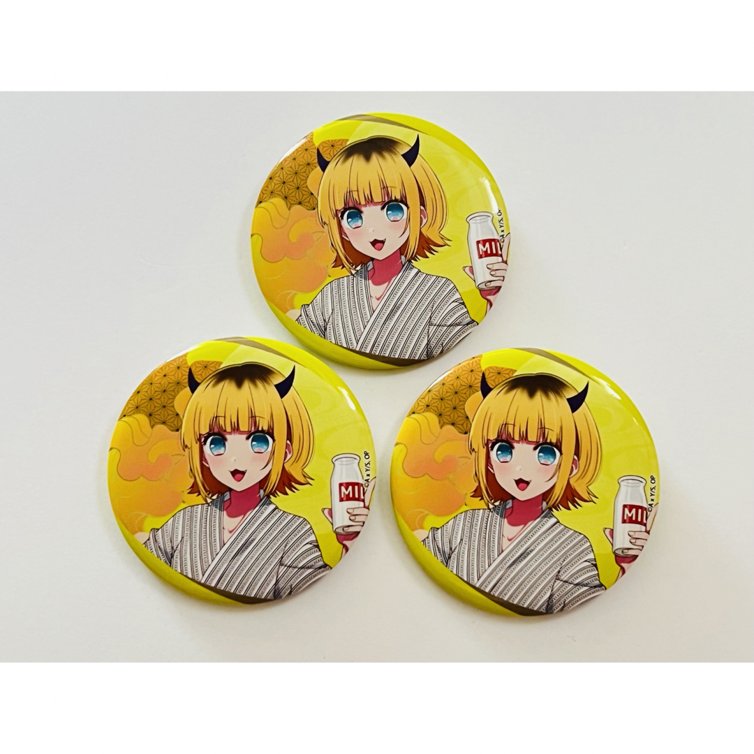 極楽湯 推しの子 MEMちょ 缶バッジ | フリマアプリ ラクマ