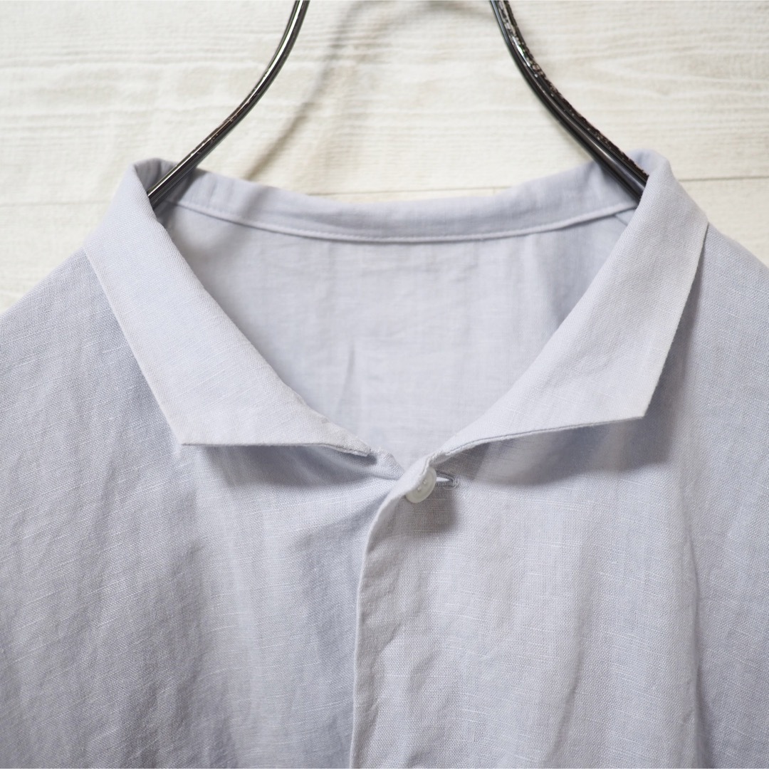 HOMME PLISSE 20SS Cotton/Linen S/S Shirt