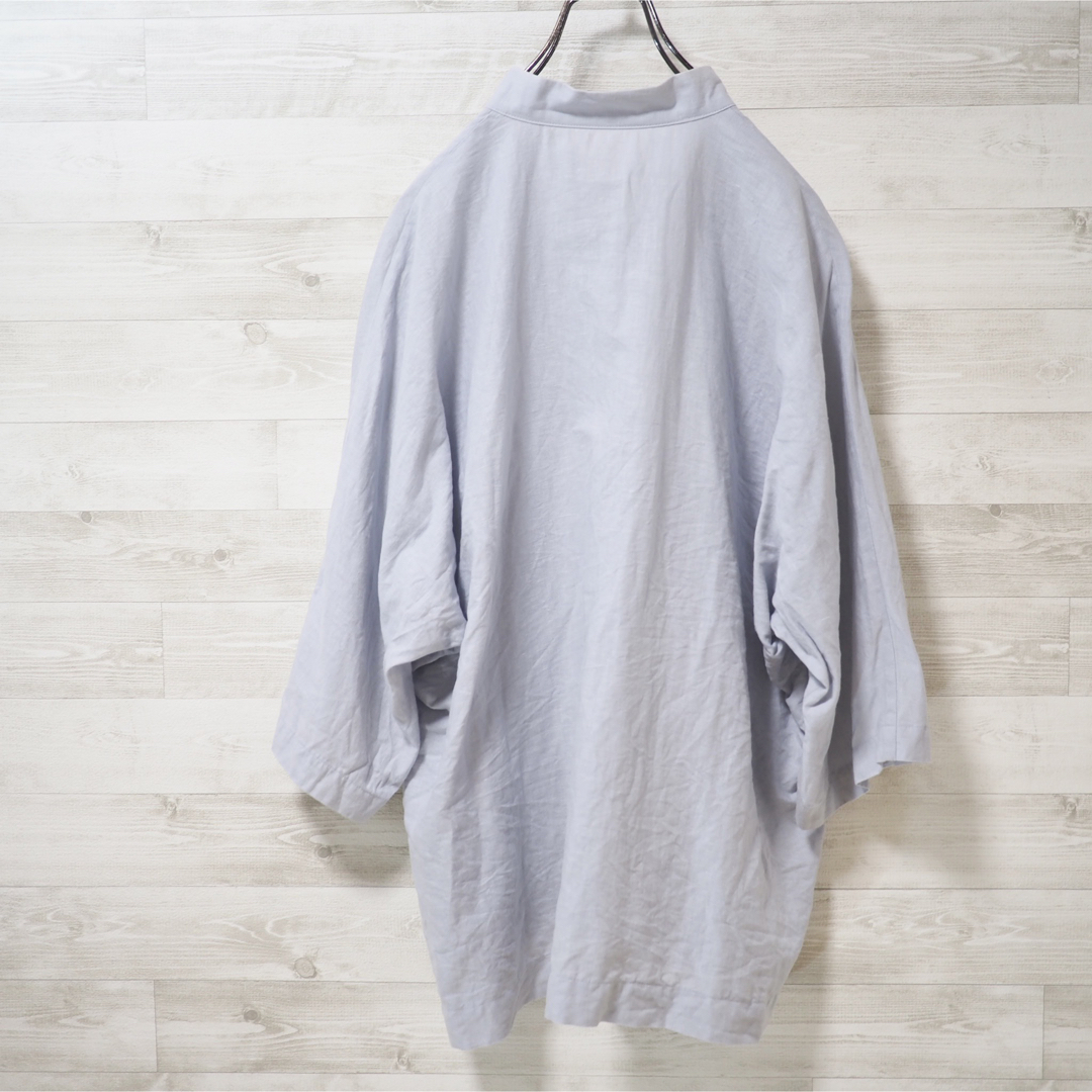 HOMME PLISSE 20SS Cotton/Linen S/S Shirt