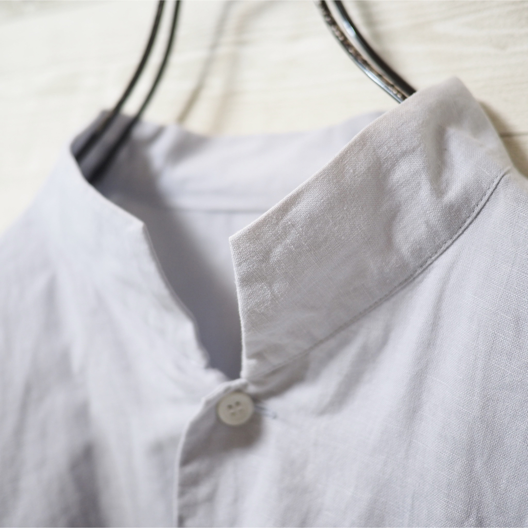 HOMME PLISSE 20SS Cotton/Linen S/S Shirt